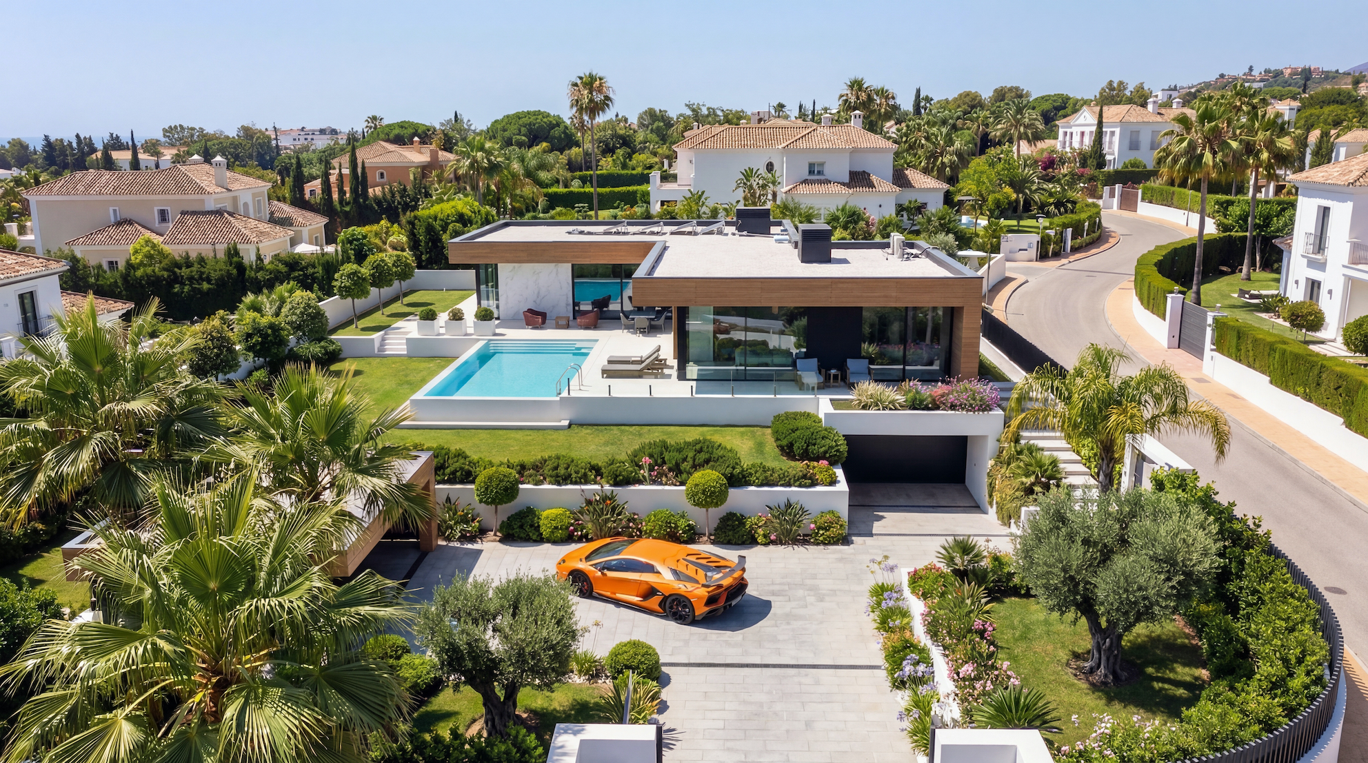 luxury modern villa project